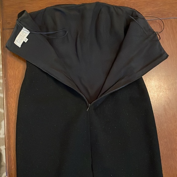 Badgley Mischka, strapless dress - size 8. Sparkle. Lined. - Picture 4 of 9
